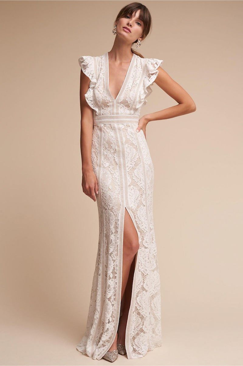 Vestido de noiva para casamento na praia 