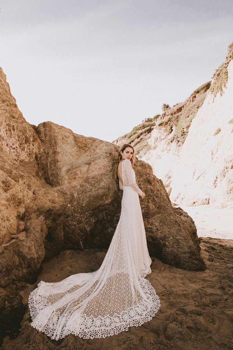 Vestido de noiva para casamento na praia 