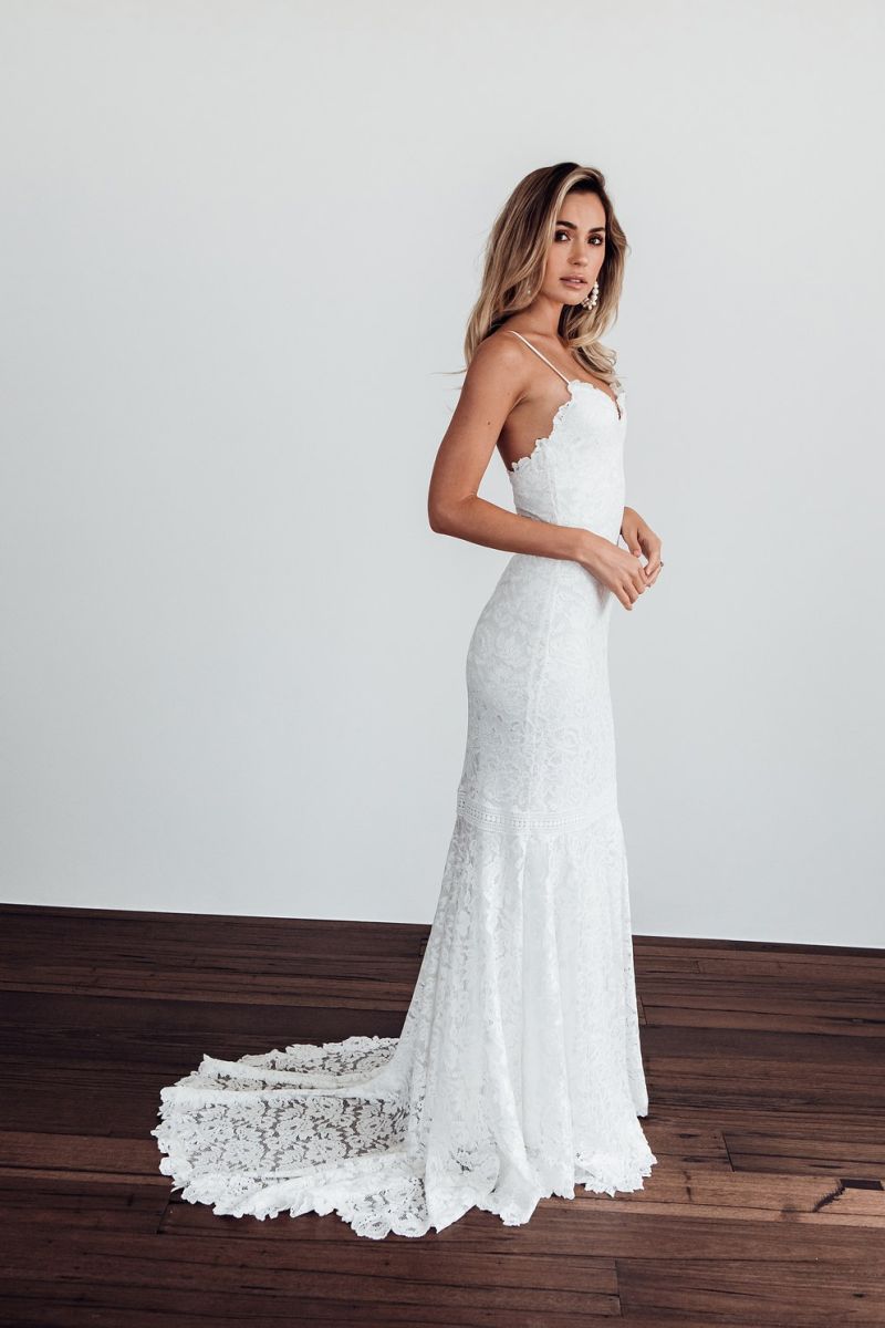 Vestido de noiva para casamento na praia 