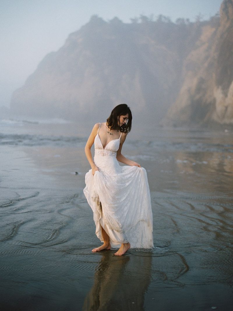Vestido de noiva para casamento na praia 