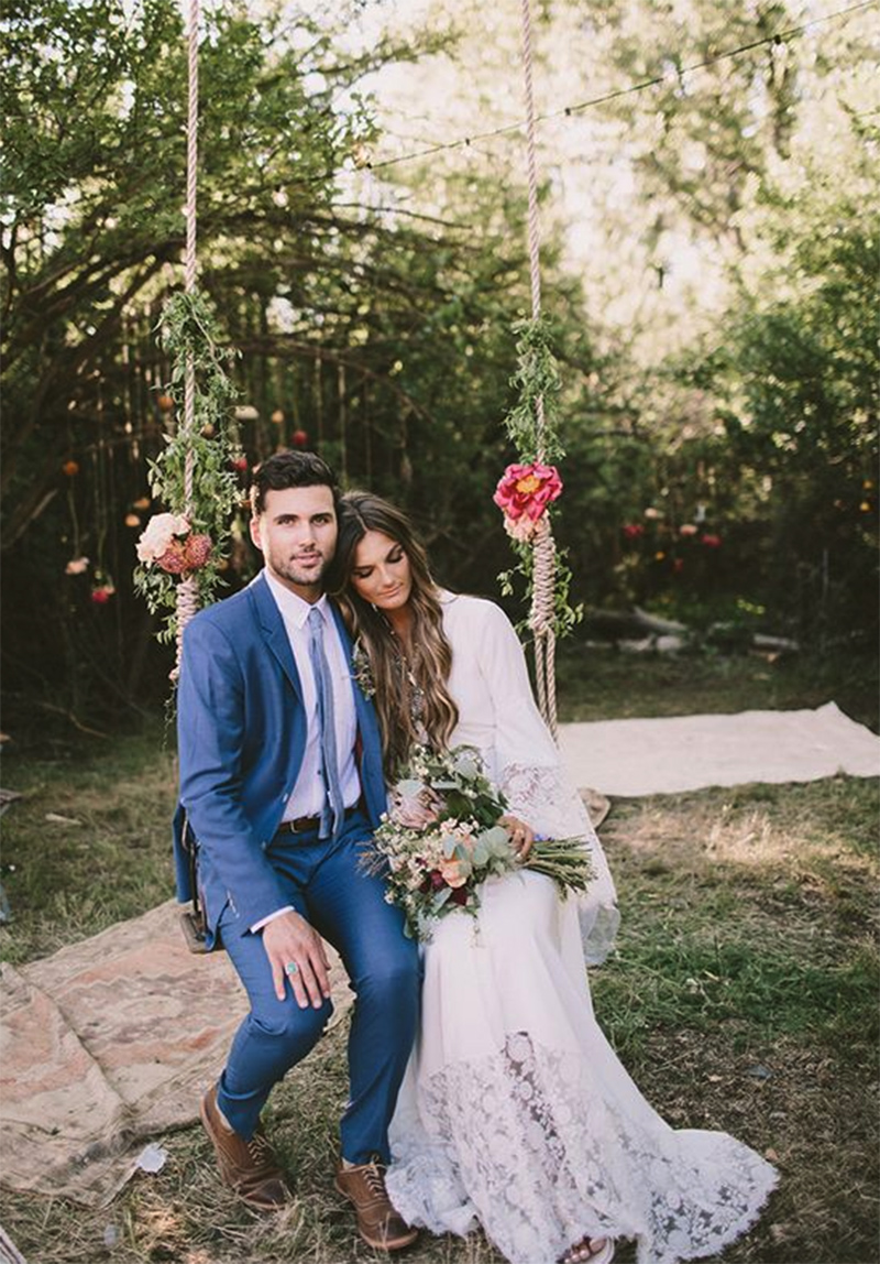 balanço para casamento