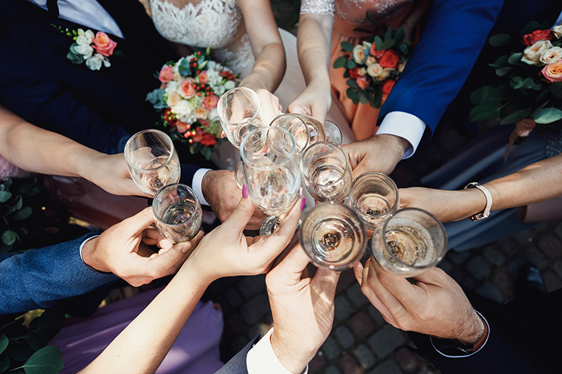 bebidas para casamento