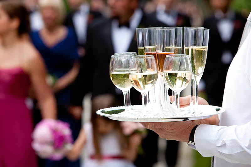 bebidas para casamento