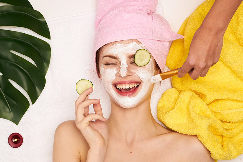 máscara facial 