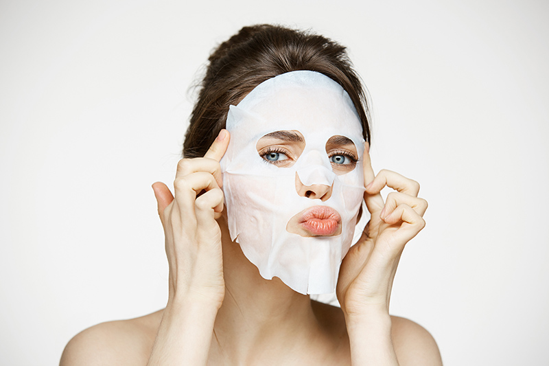 máscara facial 