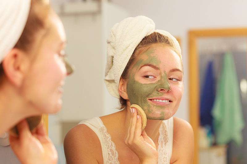 máscara facial 