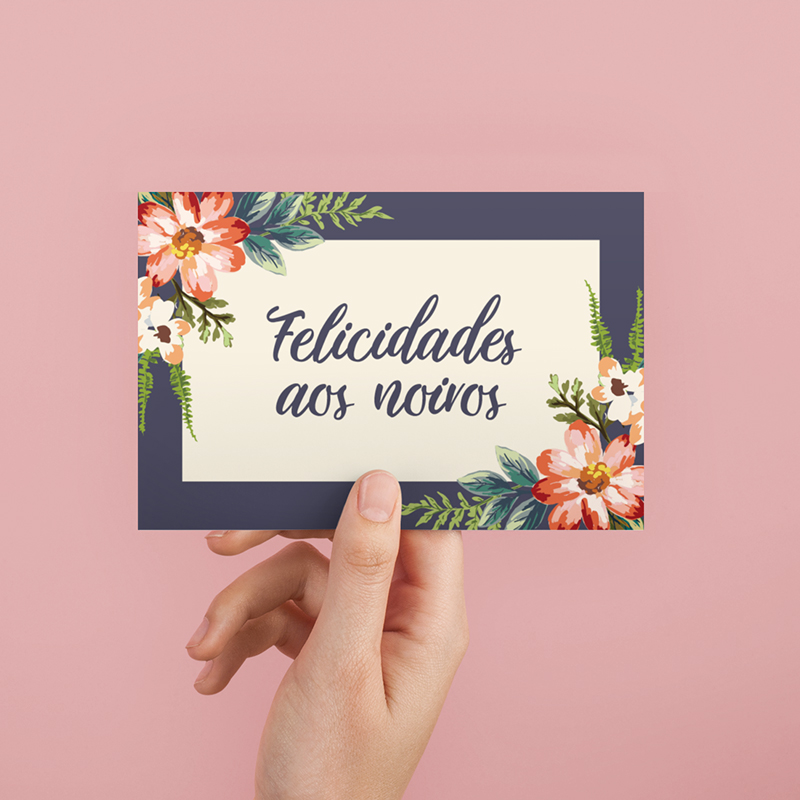 mensagem de casamento em cartões