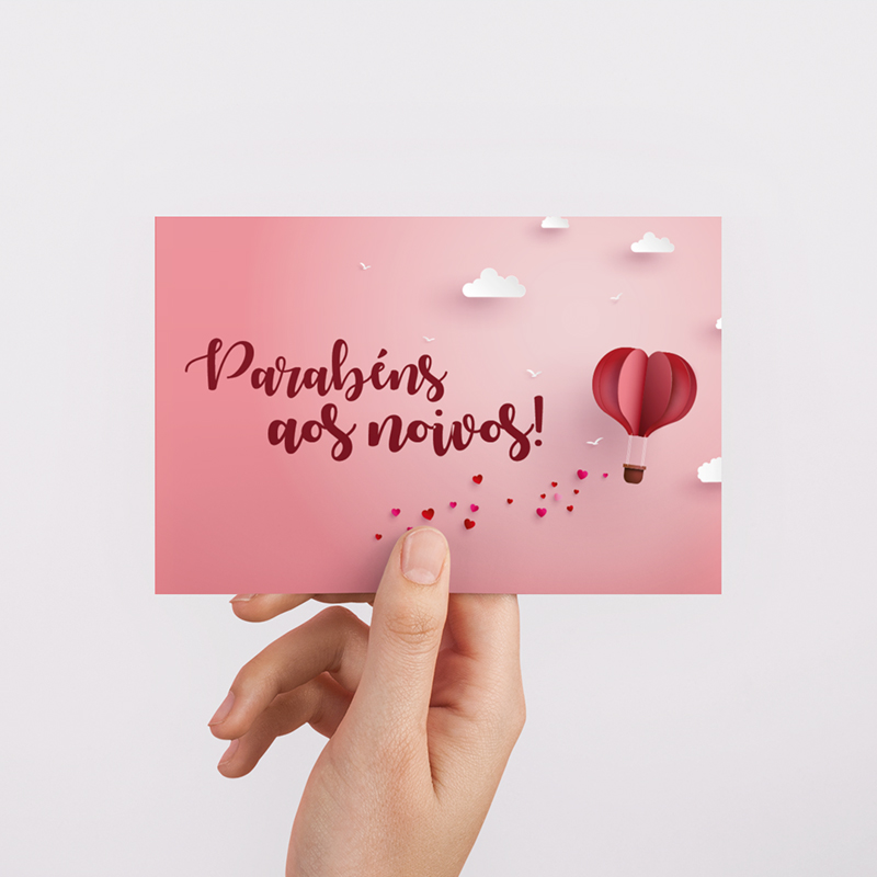 mensagem de casamento em cartões 