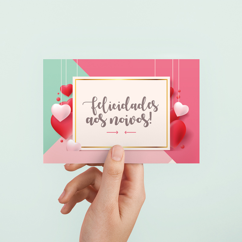 mensagem de casamento em cartões