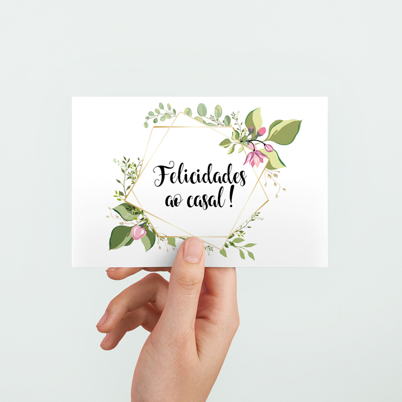 mensagem de casamento em cartões