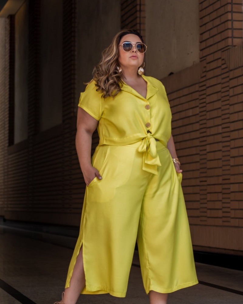 macacão plus size