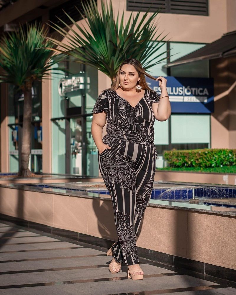 macacão plus size