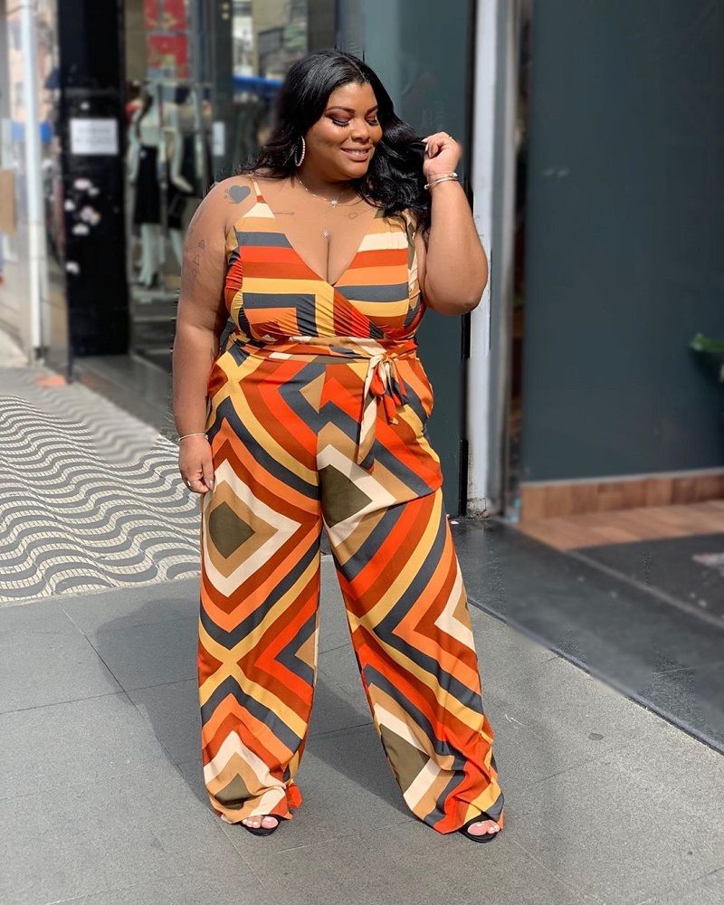 macacão plus size