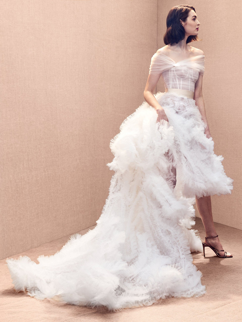 vestido de noiva mullet