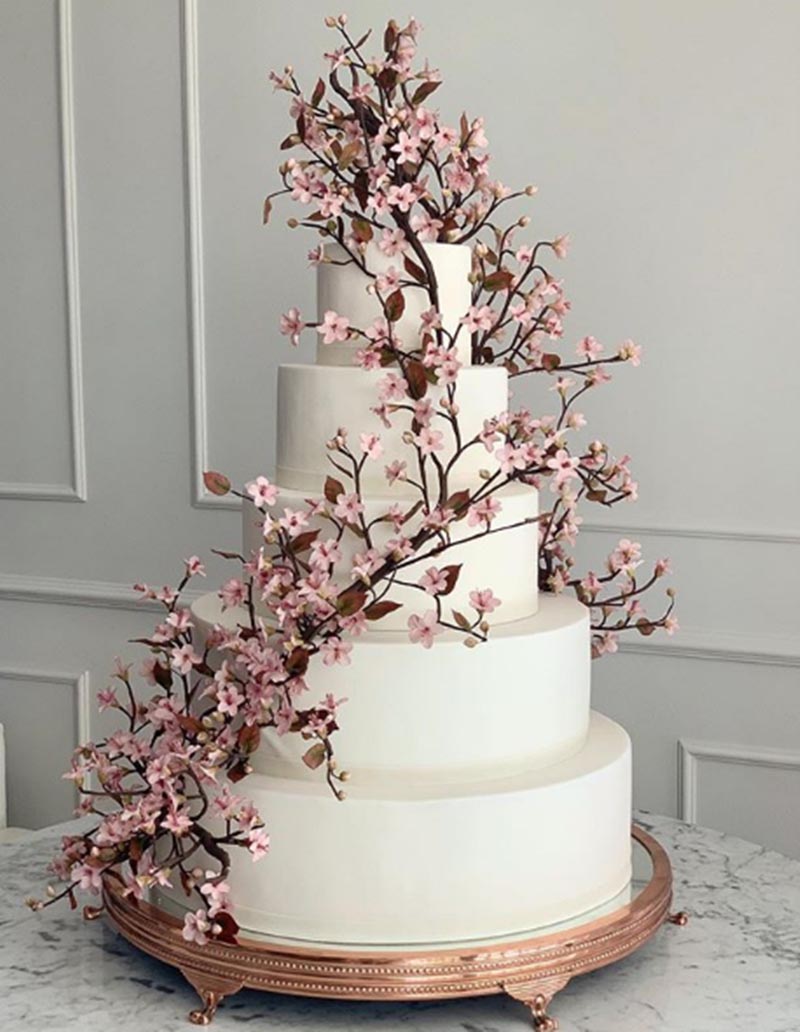 sabores de bolos de casamento