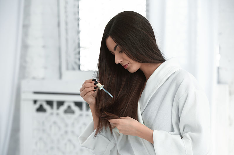 cuidados com o cabelo