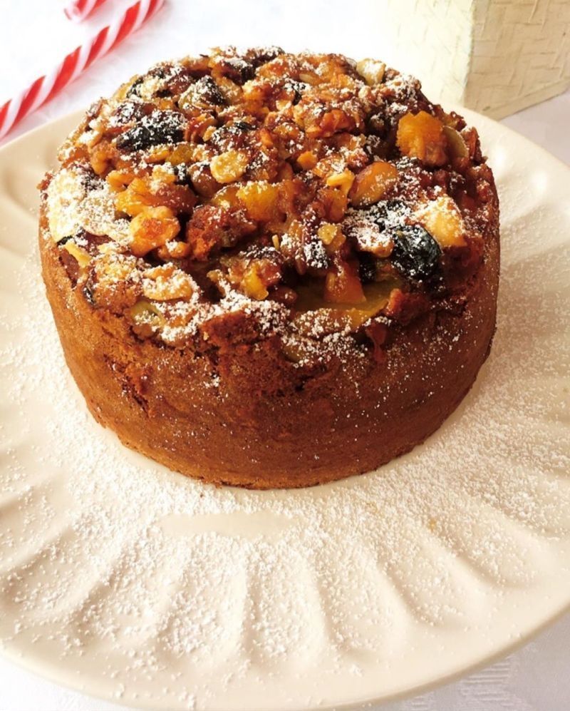 bolo de frutas