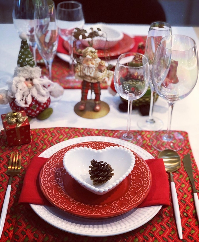 mesa de natal 
