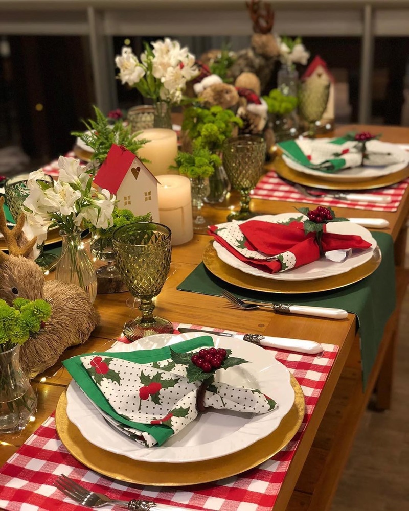 mesa de natal 
