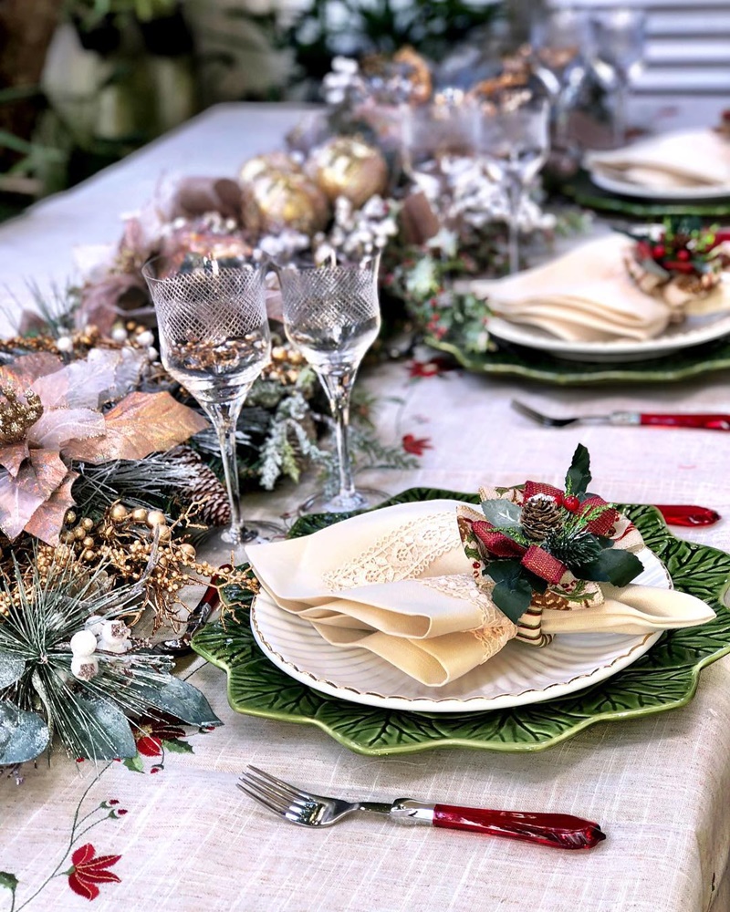 mesa de natal 