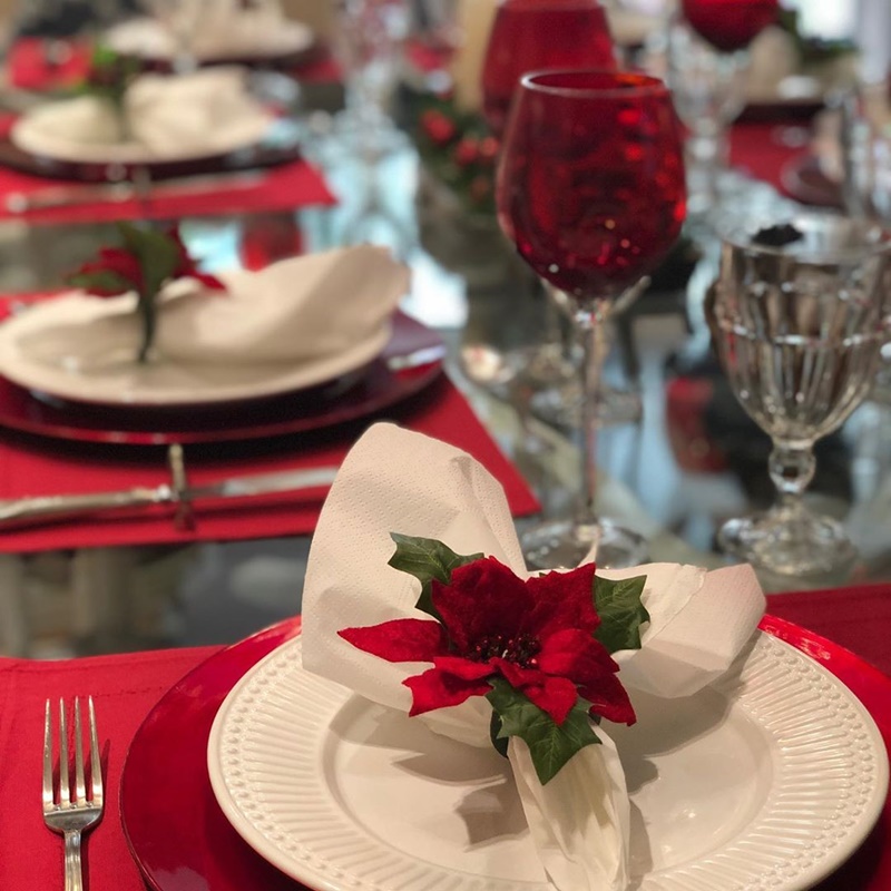 mesa de natal 