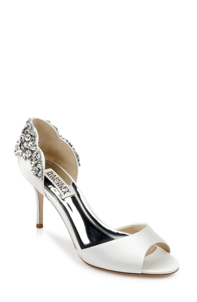 sapato de noiva badgley mischka