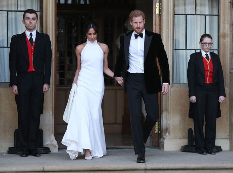 vestido de noiva decote halter meghan markle