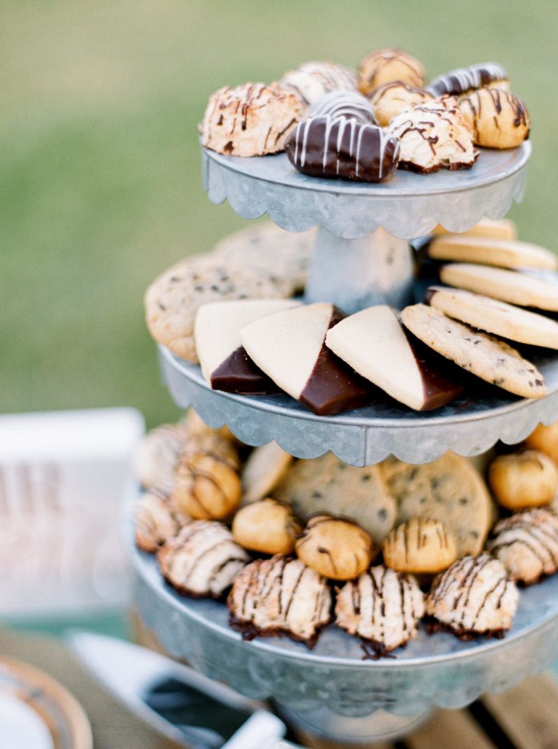 biscoitos e profiteroles