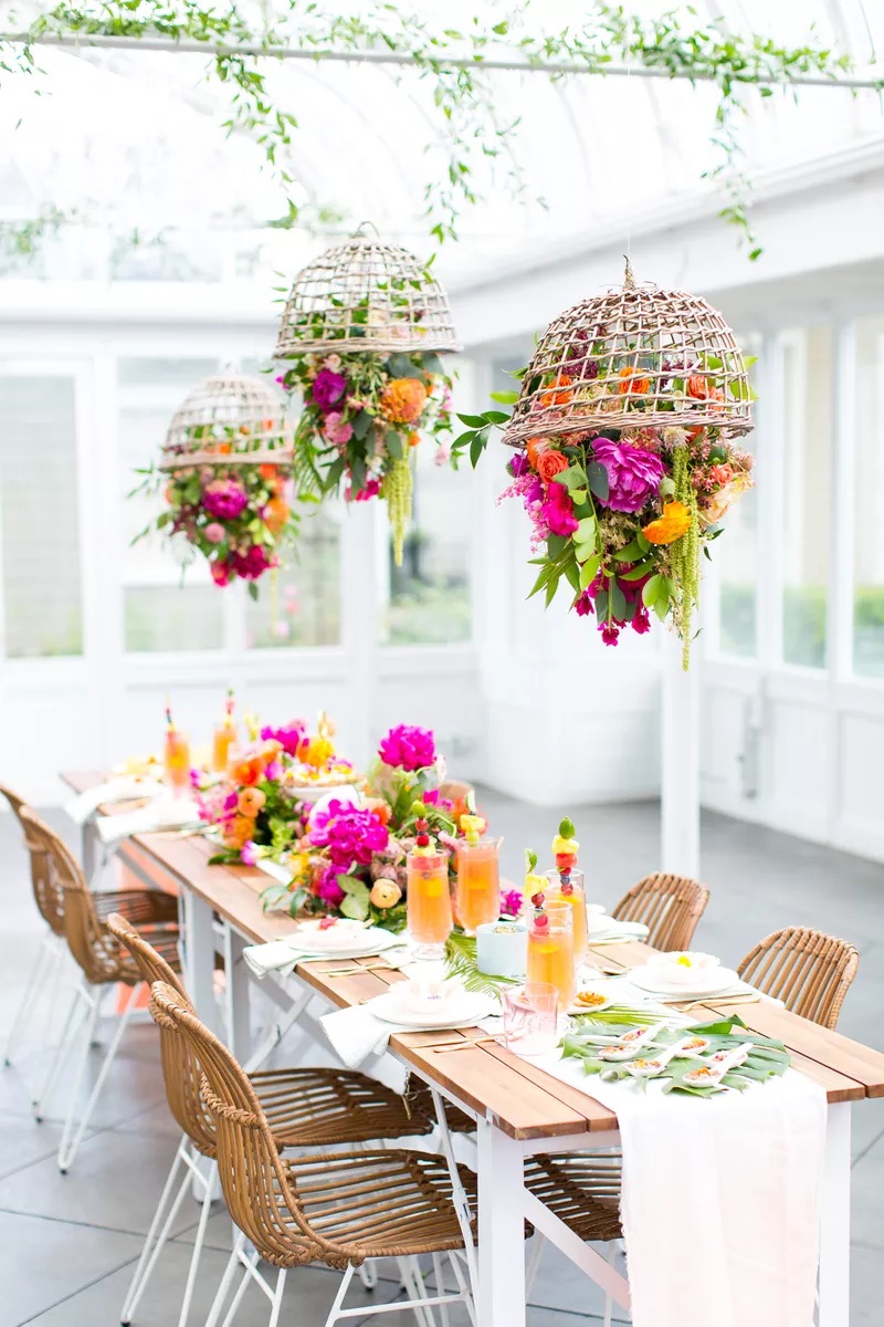 decoração de mini wedding