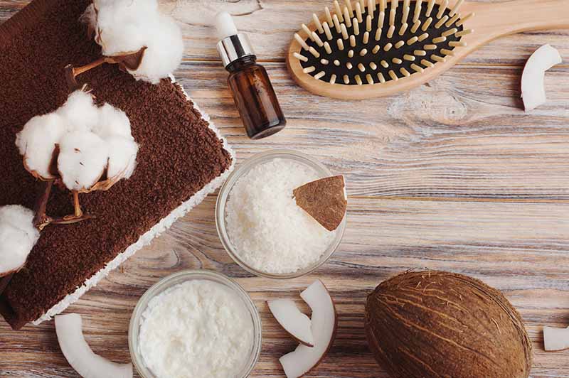 produtos naturais para hidratar o cabelo