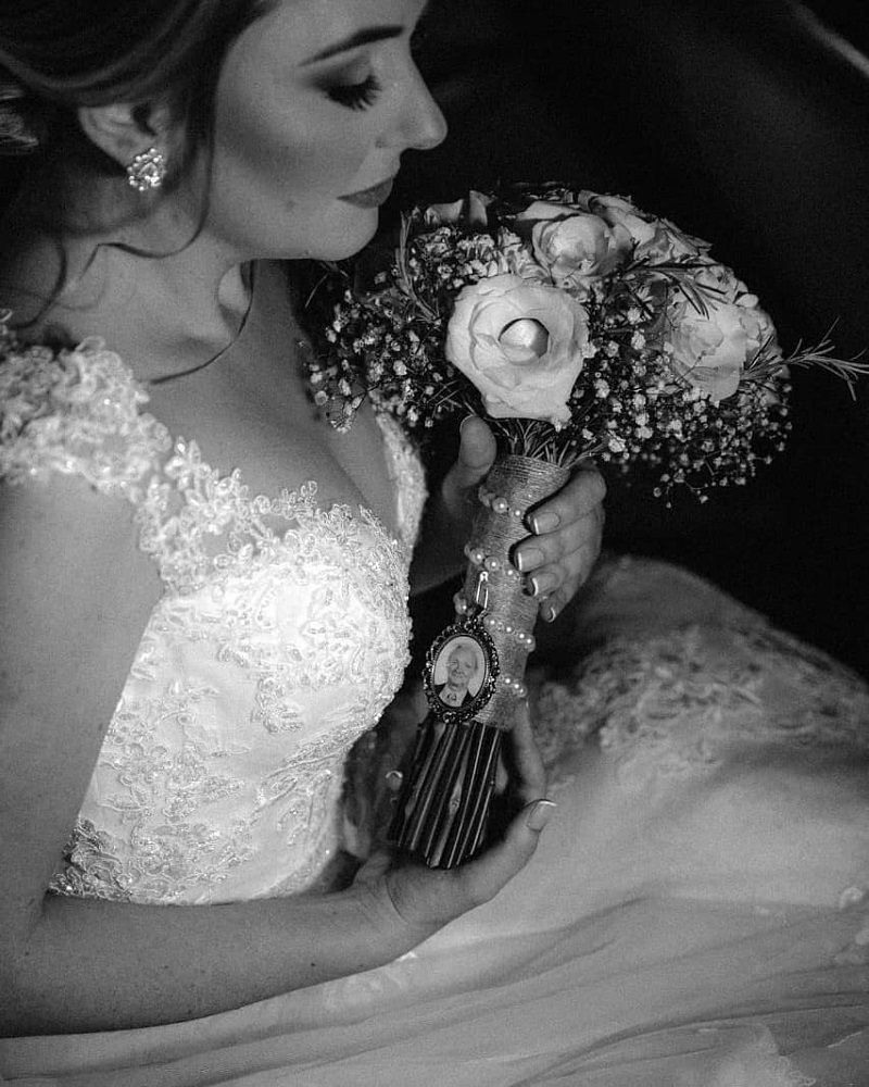 exemplo de terço com perólas que pode ser usado no casamento