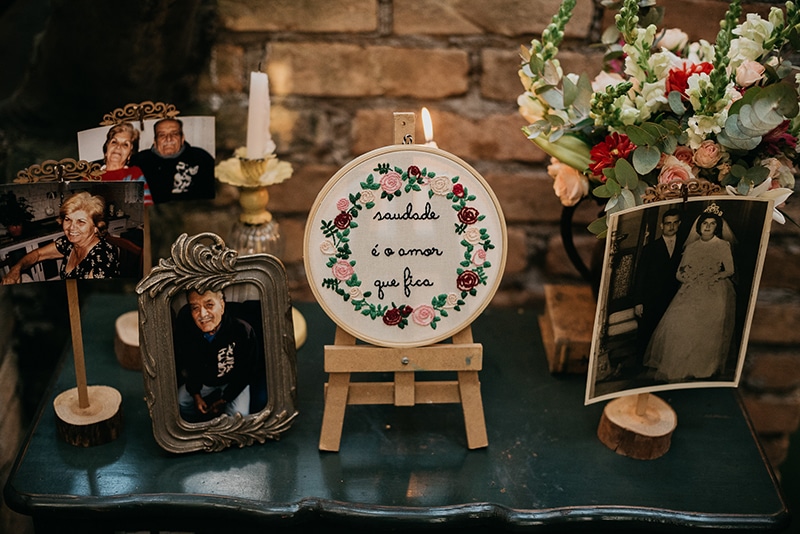 decoração de mini wedding