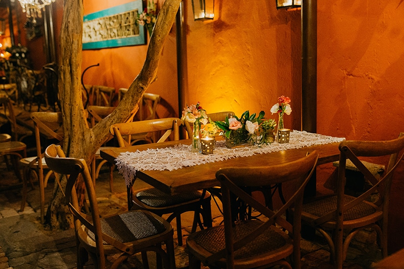 decoração de mini wedding
