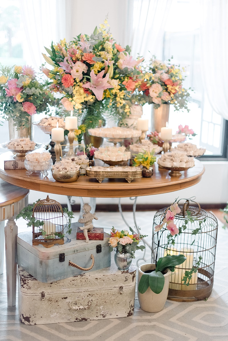 decoração de mini wedding