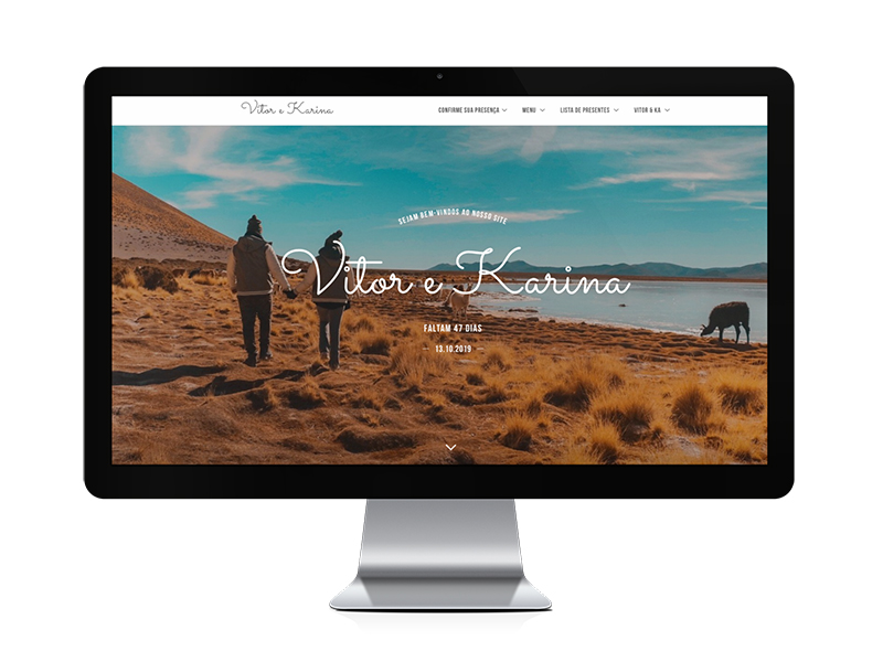 site de casamento