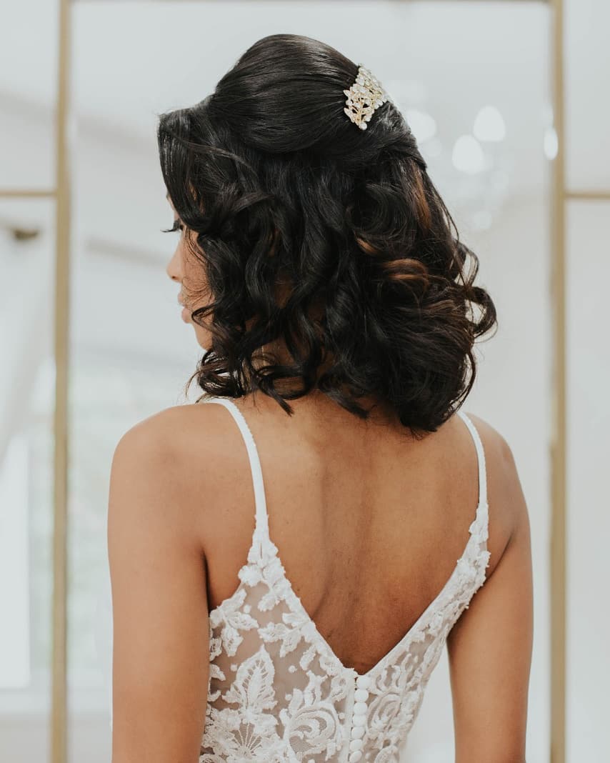 penteados para casamento civil