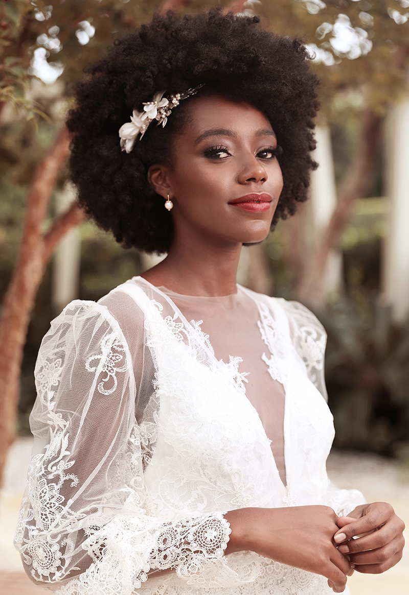 penteado para casamento civil