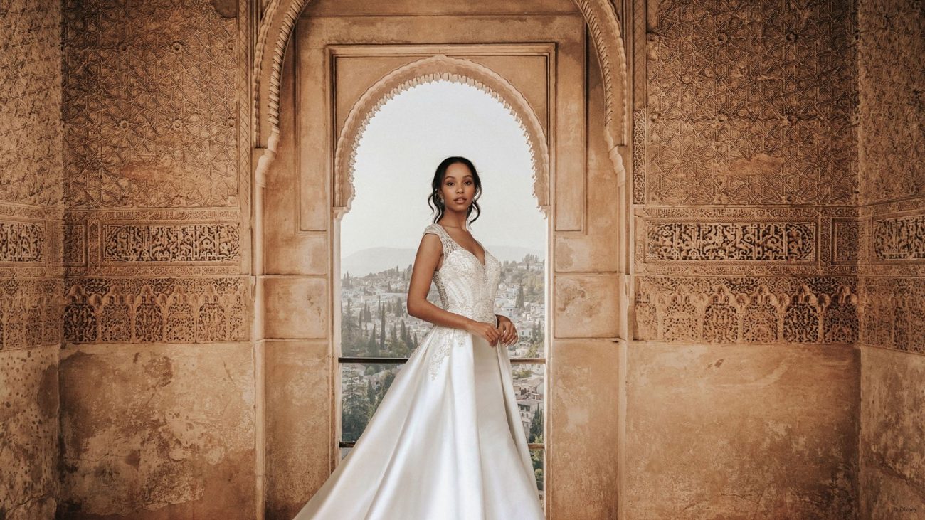 vestido de noiva disney