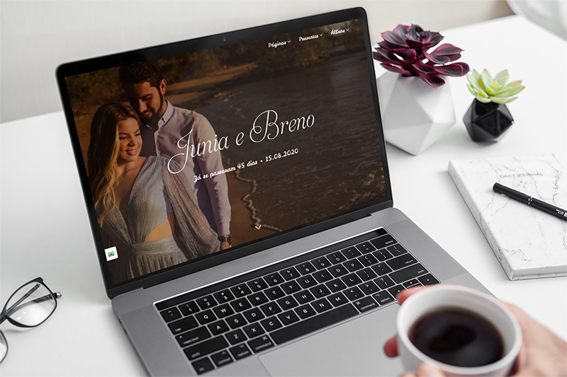 site de casamento
