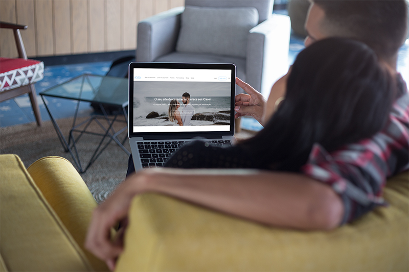 site de casamento