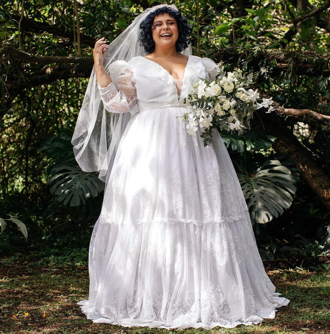 vestido de noiva plus size