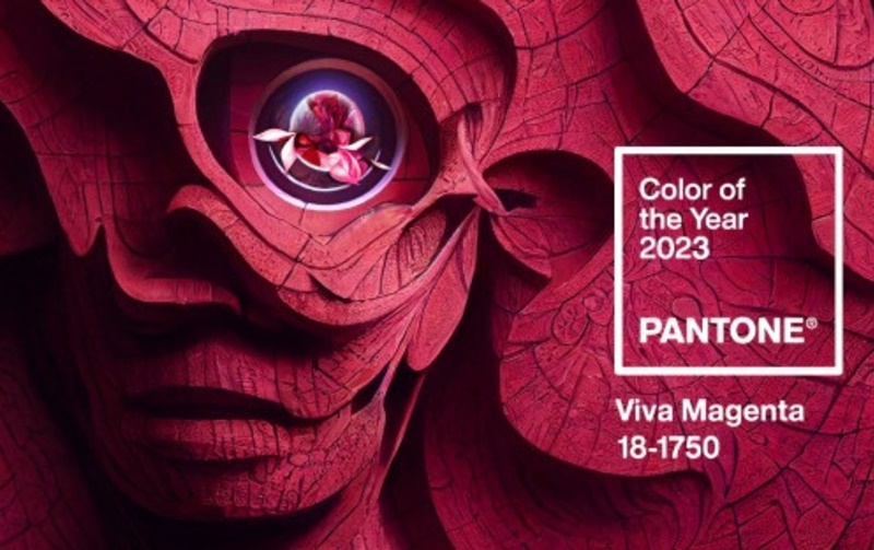 viva magenta pantone cor 2023
