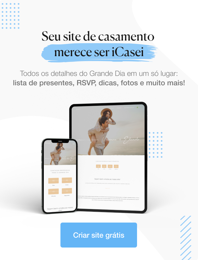 Site de casamento iCasei