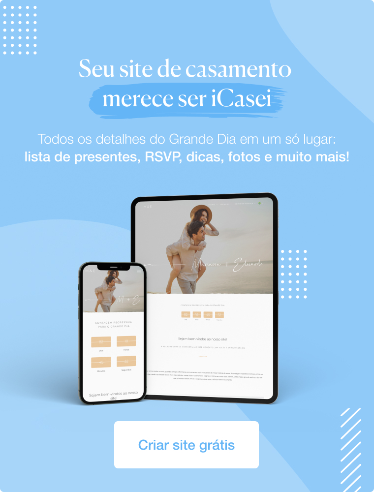 Site de casamento iCasei
