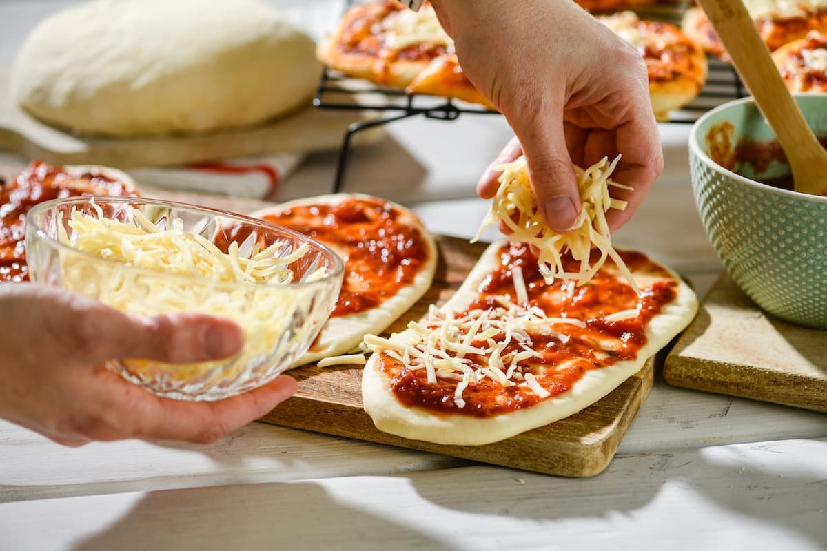 Imagem de mini pizzas