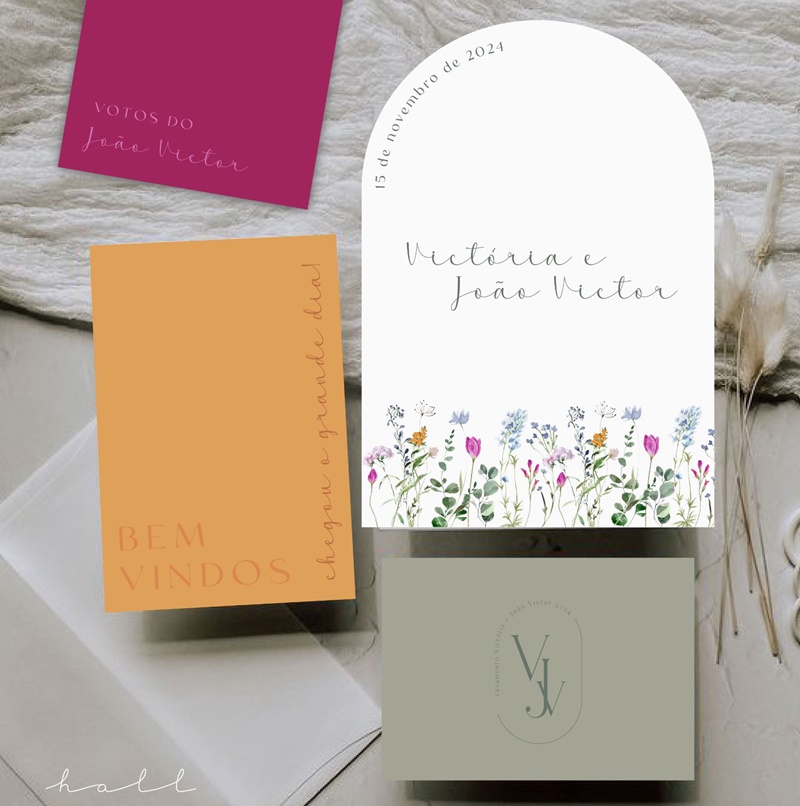 tendencias convite de casamento