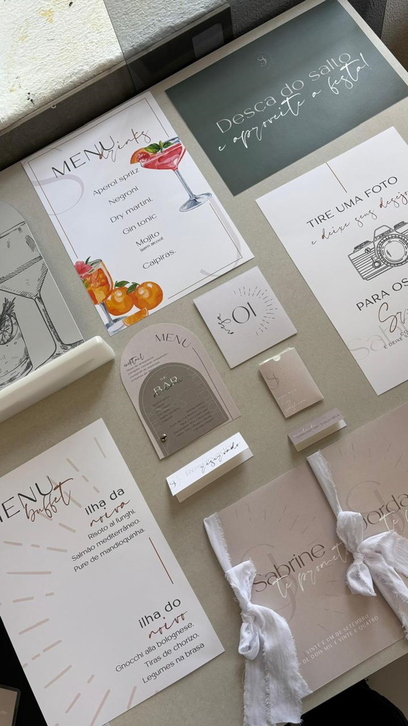 tendencias papelaria de casamento
