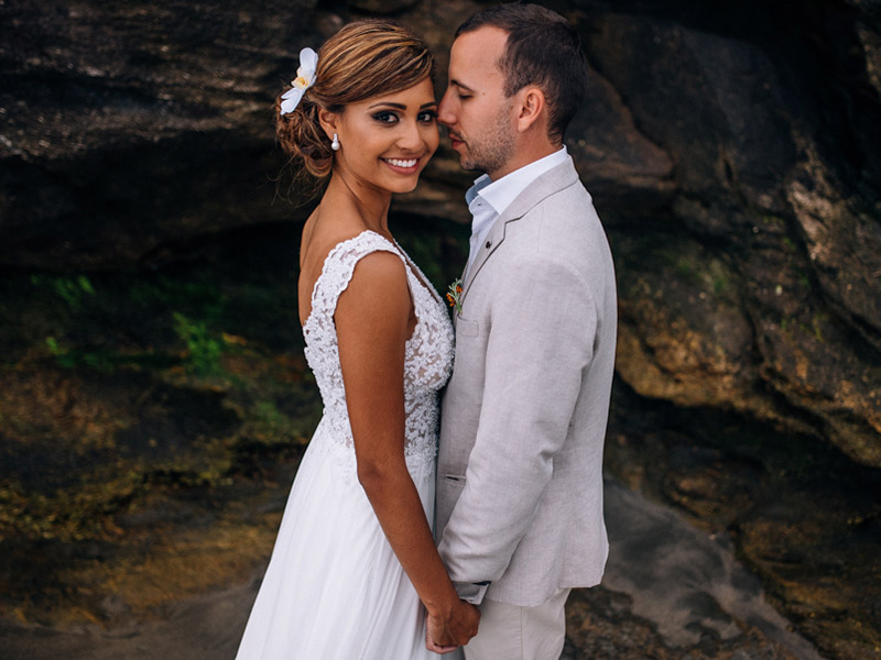 Casamento real Bruna e Filipe na praia de São Sebastião
