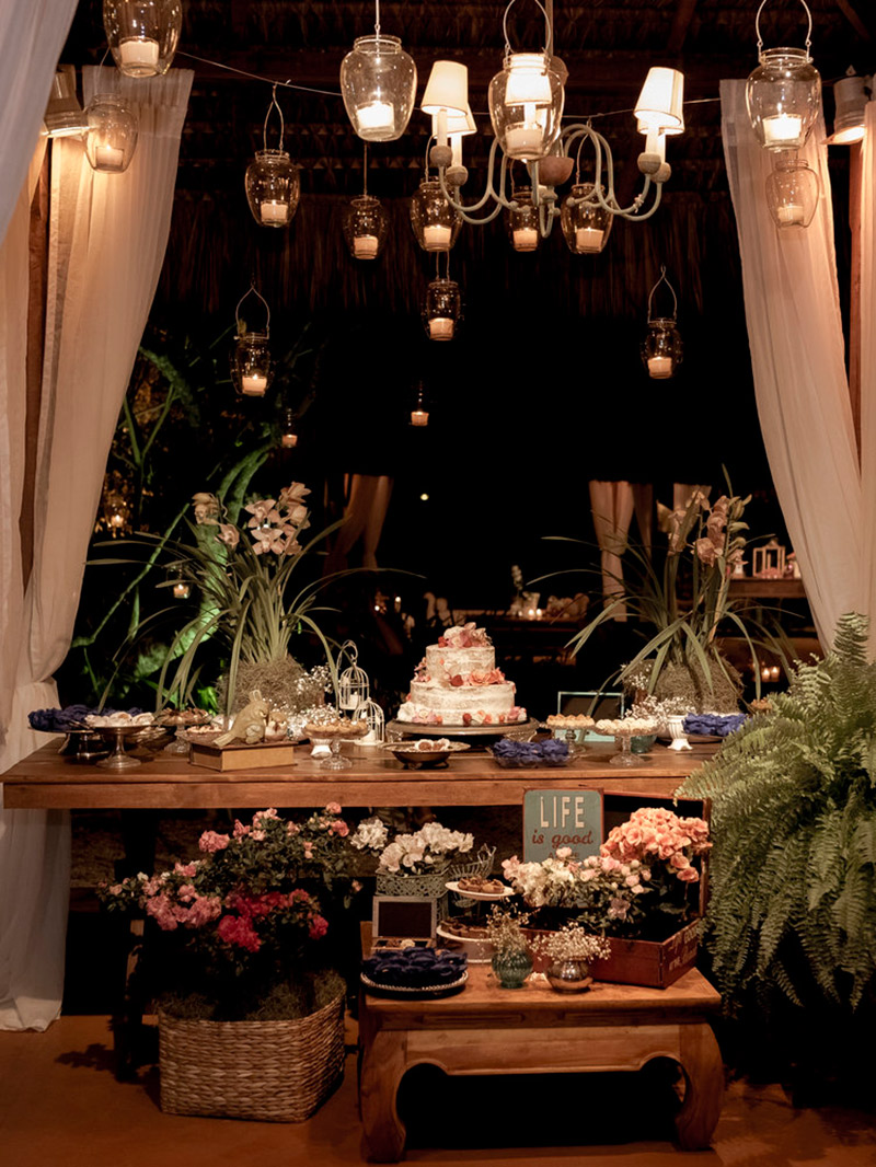 Casamento real Jéssica e Franklin decoração