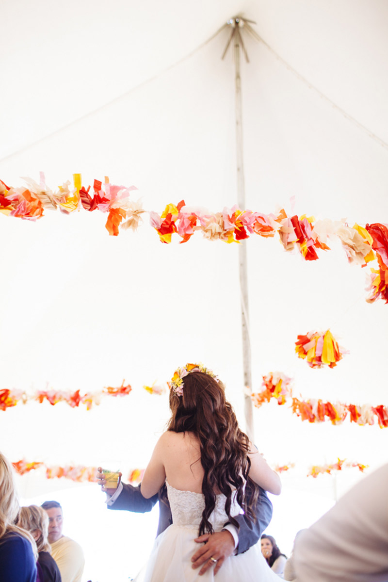 Casamento real no Canadá Brie e Nathan decoração